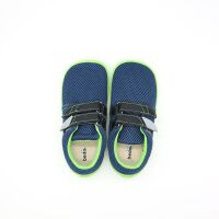 BEDA VELCRO MESH Sneaker BLUE LIME 30
