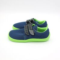 BEDA VELCRO MESH Sneaker BLUE LIME 30