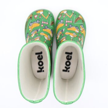 KOEL Gummistiefel Wellie Bare Multi Tractor Green 31