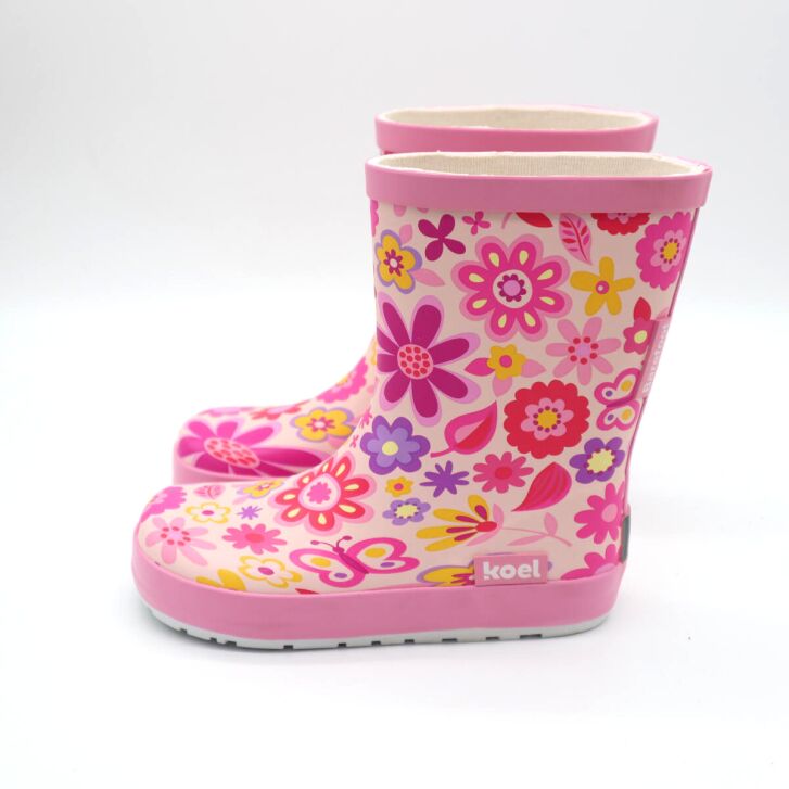 KOEL Gummistiefel Wini Bare Multi Fuchsia Flowers
