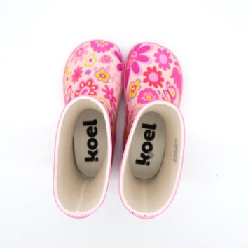 KOEL Gummistiefel Wellie Bare Multi Fuchsia Flowers