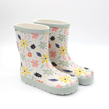 KOEL Gummistiefel Wellie Bare Multi White Flowers 23