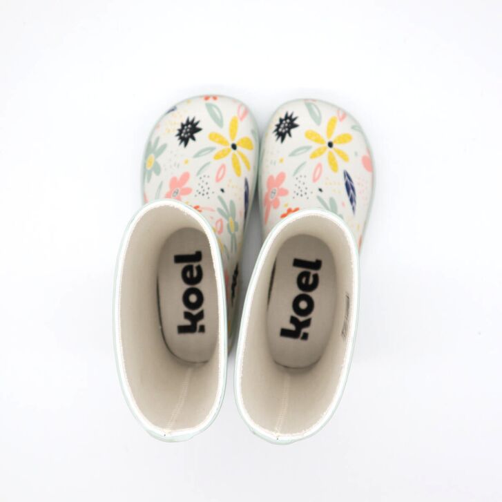 KOEL Gummistiefel Wini Bare Multi White Flowers 25