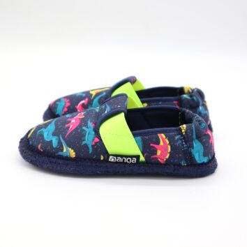 Nanga Hausschuhe Kleine Saurier Dunkelblau 33