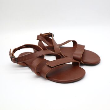 Ahinsa Shoes Damen Sandale Hava 2.0 Brown 38