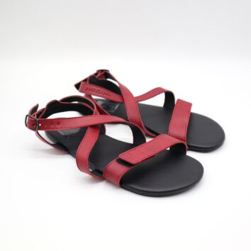 Ahinsa Shoes Damen Sandale Hava 2.0 Burgundy 38