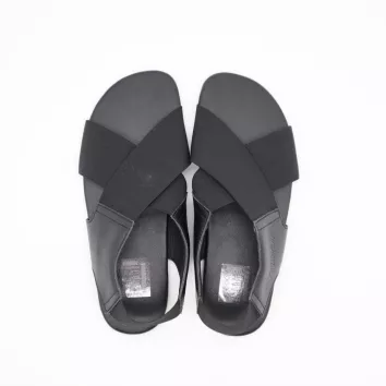 Ahinsa Shoes Damen Sandale Suna Black