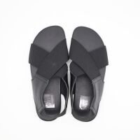 Ahinsa Shoes Damen Sandale Suna Black 39