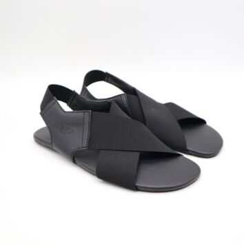 Ahinsa Shoes Damen Sandale Suna Black 41