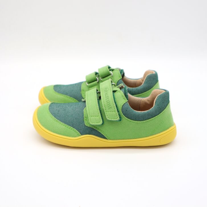 bLIFESTYLE Sneaker CROCODILE Moosgrün (V) 25
