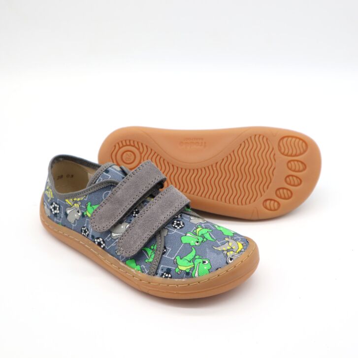 Froddo Barfußschuhe Textil Grey 23