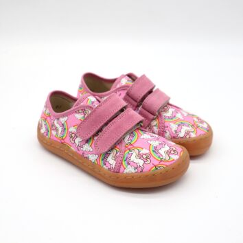 Froddo Barfußschuhe Textil White/Pink 26