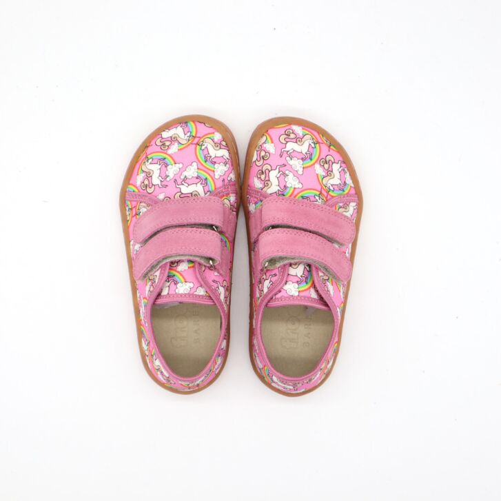 Froddo Barfußschuhe Textil White/Pink 31
