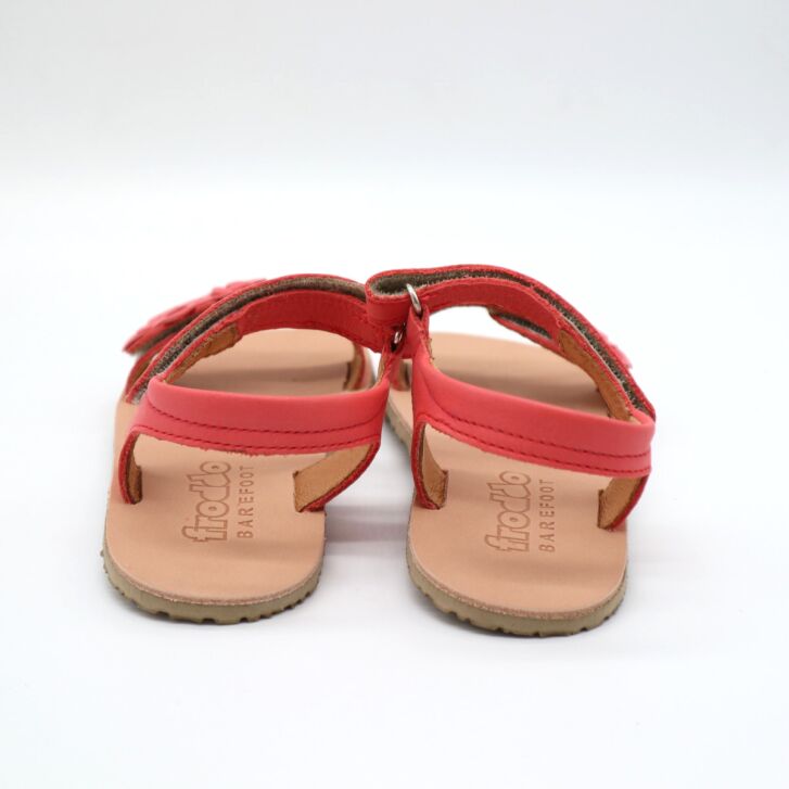 Froddo Barfußsandale Flexy Flowers Coral 36