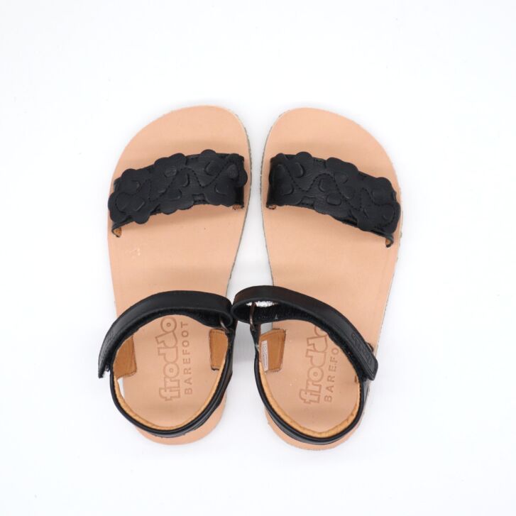 Froddo Barfußsandale Flexy Flowers Black 33