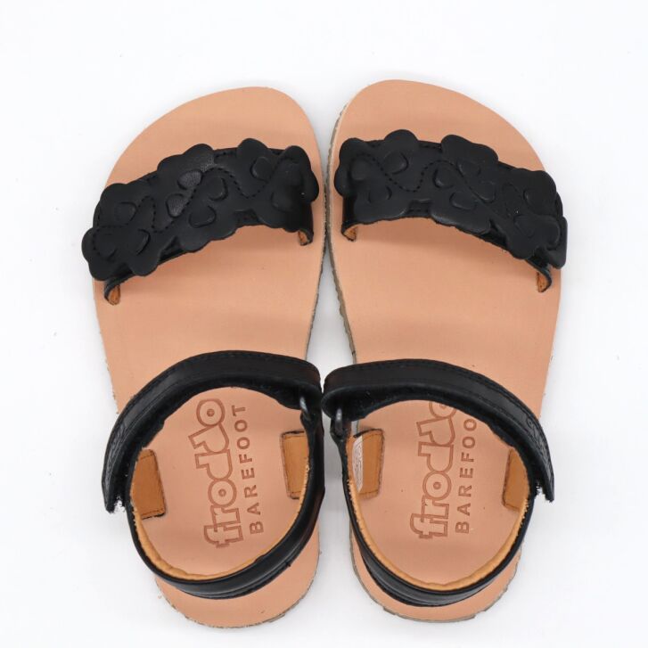 Froddo Barfußsandale Flexy Flowers Black 33