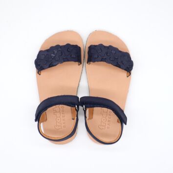 Froddo Barfußsandale Flexy Flowers Blue+ 39