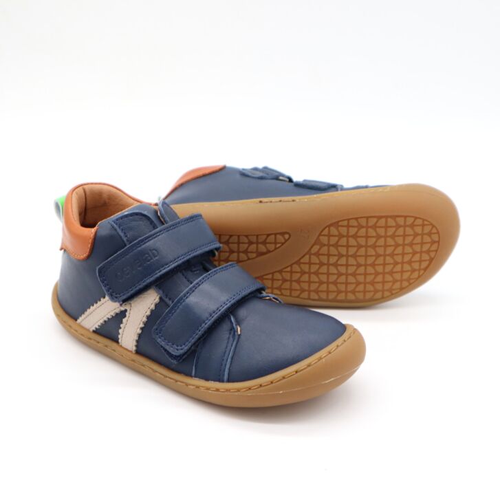 Develab Barfußschuhe Firststep Sneaker Navy Nappa 21