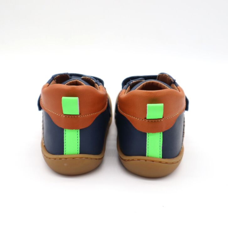 Develab Barfußschuhe Firststep Sneaker Navy Nappa 23