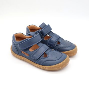 Develab Barfußschuhe Sandale Navy Nappa