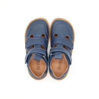 Develab Barfußschuhe Sandale Navy Nappa 32