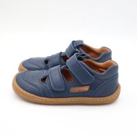 Develab Barfußschuhe Sandale Navy Nappa 32