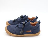 Develab Barfußschuhe Low Cut Navy Suede 32