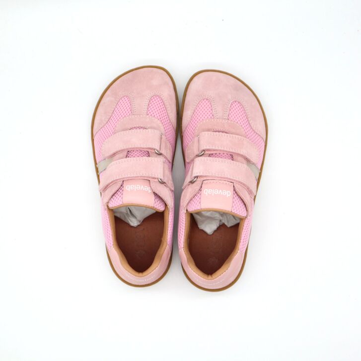 Develab Barfußschuhe Sport Sneaker Pink Fantasy 30