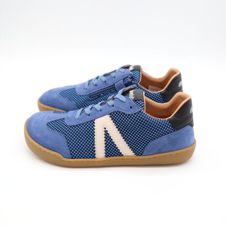 Develab Barfußschuhe Laces Sneaker Blue Combi 33