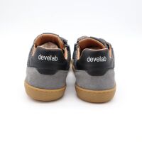 Develab Barfußschuhe Laces Sneaker Grey Combi 33