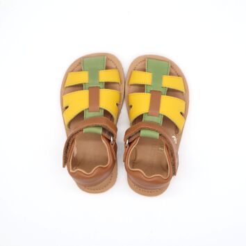 bLIFESTYLE Sandale BELLIANA nappa haselnuss 26