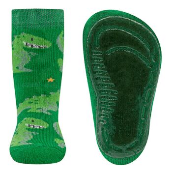 EWERS Stoppersocken SoftStep Dino clubgrün