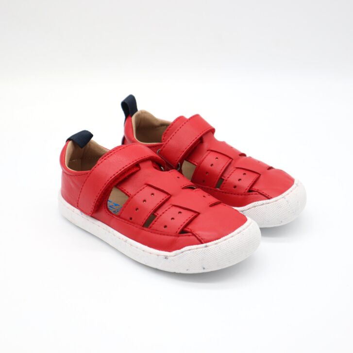 acebos Barfußsandale JARQUE Rojo 27