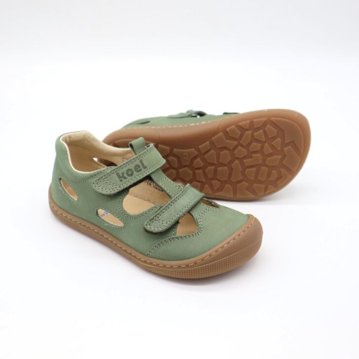 KOEL Barfußsandalen DEEN NAPA Olive 33