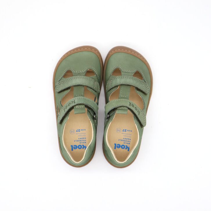 KOEL Barfußsandalen DEEN NAPA Olive 33