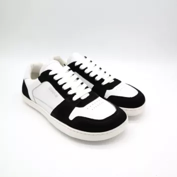 SHAPEN Sneakers RE:wind Black White Leather