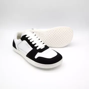 SHAPEN Sneakers RE:wind Black White Leather