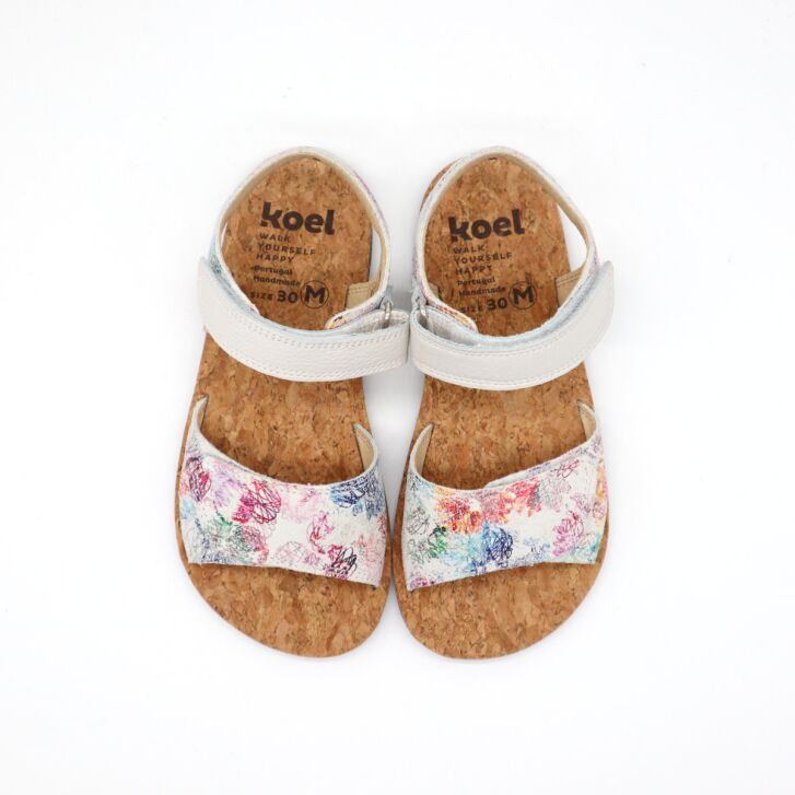 KOEL Barfußsandale ASHLEY FANTASY White 39