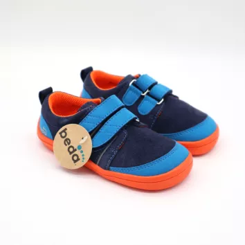 BEDA VELCRO Halbschuhe MANDARINE
