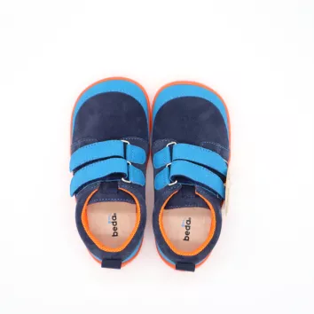 BEDA VELCRO Halbschuhe MANDARINE