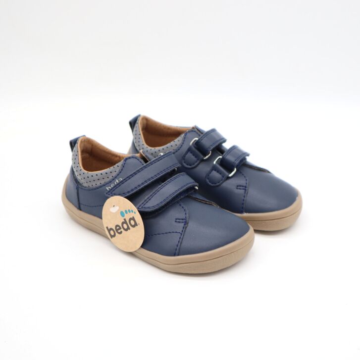 BEDA PLAYFUL Barfußschuhe Navy 33
