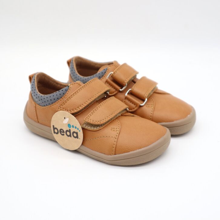 BEDA PLAYFUL Barfußschuhe Camel 24