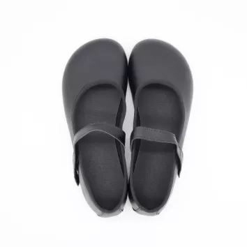 Ahinsa Shoes Ballerina Ananda Black CF+