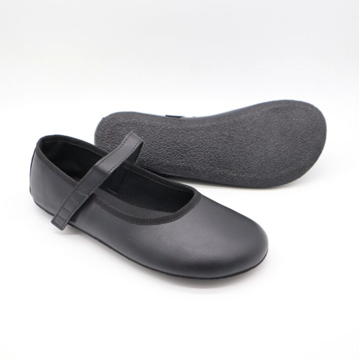 Ahinsa Shoes Ballerina Ananda Black CF+ 38