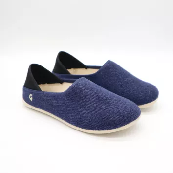 Gottstein Linen Slip-On Ink Blue