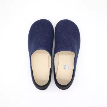 Gottstein Linen Slip-On Ink Blue