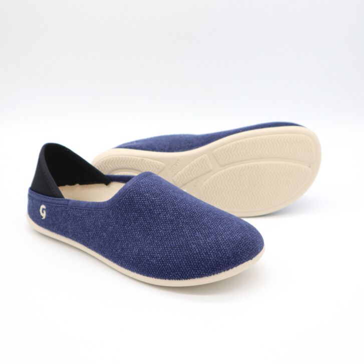 Gottstein Linen Slip-On Ink Blue 38