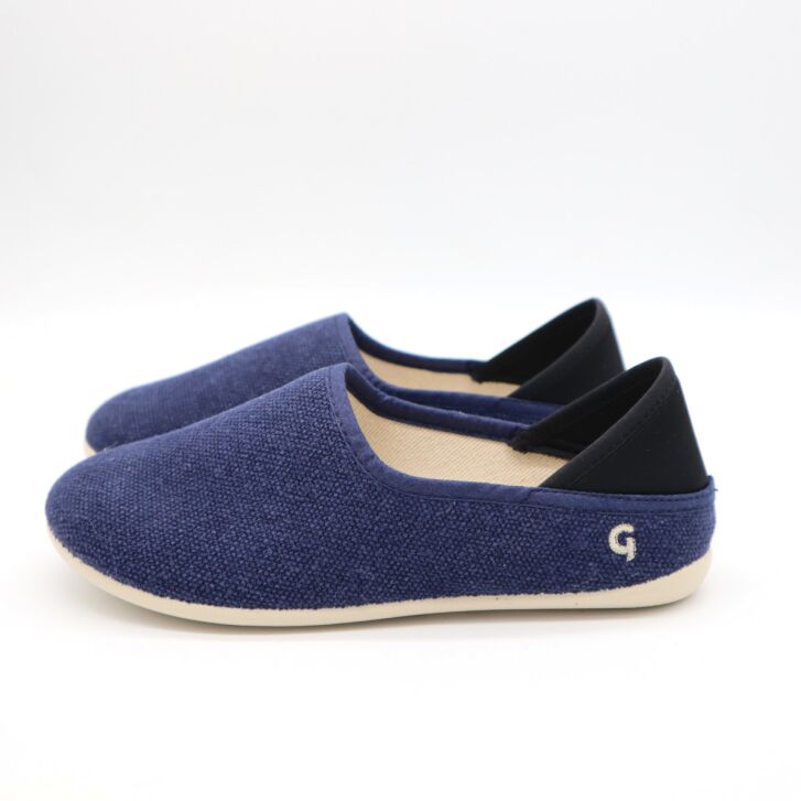 Gottstein Linen Slip-On Ink Blue 42