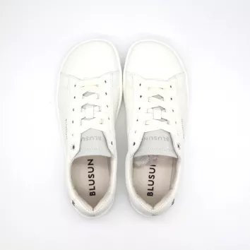 BLUSUN Damen Sneaker 100W White