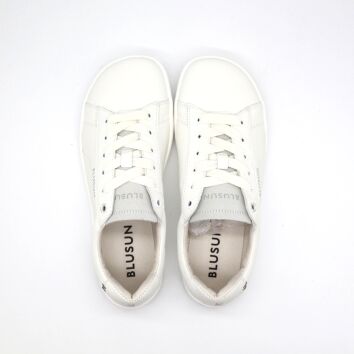BLUSUN Damen Sneaker 100W White 43